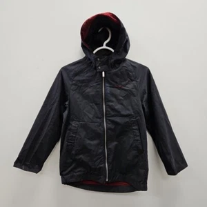 Barbour Boys Kids Orta Wax Waterproof Wax Hood Jacket Coat Medium 8 9 Years Old - Picture 1 of 10