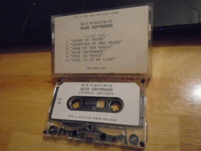RARE OOP PROMO Windows CASSETTE TAPE Blue September AL STEWART Janis Ian jazz ! Foto 1 de 2