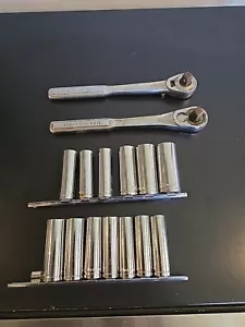 LOT of Socket Sets, 1/2" Drive , Craftsman, Taiwan - Picture 1 of 8