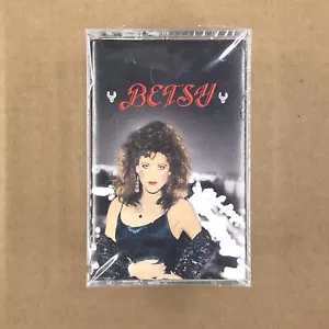 BETSY Cassette Tape SELF TITLED 80s Metal Glam BETSY WEISS BITCH NEW SEALED - Picture 1 of 6