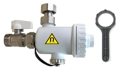 DEFANGATORE MAGNETICO SOTTO CALDAIA DFG200 3/4 10.000 GAUSS - Immagine 1 di 4