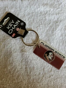 Florida State Seminoles Key Chain Decal Emblem Keychain University Official - Picture 1 of 3