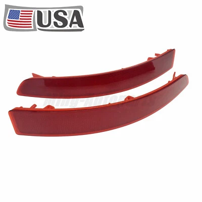Fit For 2015-2018 Volkswagen Jetta Set of 2 Rear Left and Right Bumper Reflector - Image 1 of 4