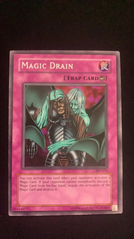 Magic Drain (PSV-071) Yu-Gi-Oh! Trap Card - Played - - Image 1 of 1