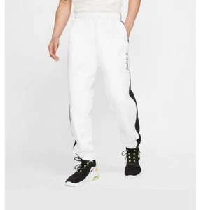 Pantalones deportivos Nike Sportswear JDI de peso pesado blancos/negros para hombre talla M BV5535-100 NUEVOS CON ETIQUETAS - Imagen 1 de 5