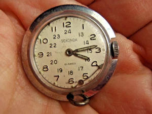 Vintage Sekonda 21 Jewels Watch Manual Wind Works - Picture 1 of 20
