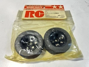 Neumático esponja delantero y ruedas 50277 nuevo en caja vintage F1 RC Tamiya Road Wizard Lotus 99T - Imagen 1 de 4