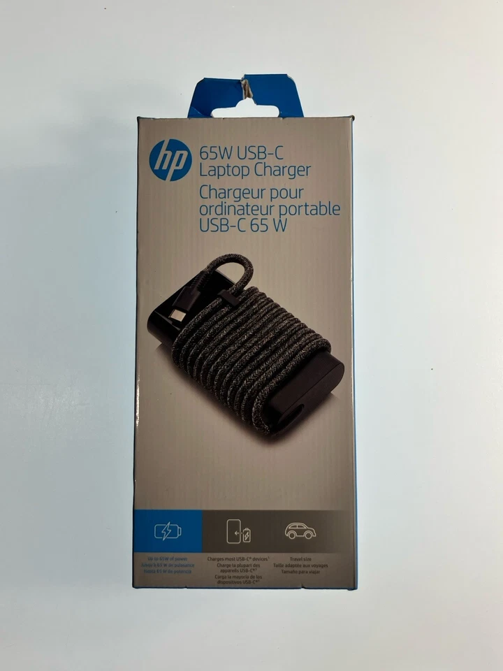 HP 65W USB-C Laptop Charger US 671R2AA#ABA