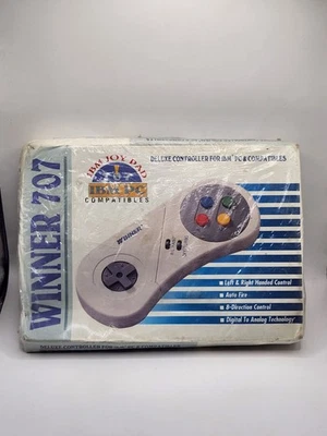 Winner 707 Deluxe IBM Joy Pad PC Controller SEALED NEW  - Image 1 of 3