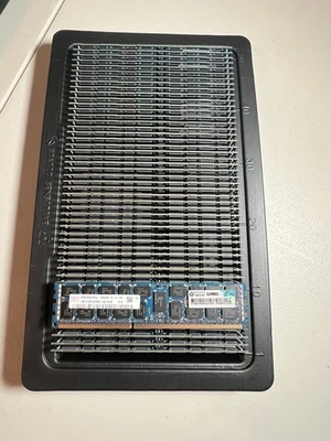 LOT OF 50 SK Hynix HMT31GR7CFR4A-H9 8GB 2RX4 PC3L-10600R ECC Server Memory RAM - Image 1 of 4