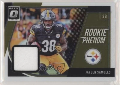 2018 Donruss Optic Rookie Phenom Jerseys Horizontal Jaylen Samuels #RP-JL RC - Image 1 of 2