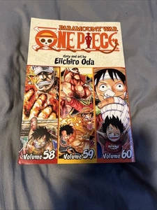 One Piece Omnibus 3-in-1 Vol. 20 (58, 59, 60) Paramount War Eiichiro Oda Manga - Bild 1 von 5