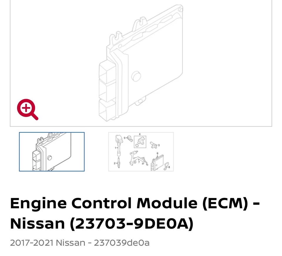 Nissan Murano 2019 OEM ECM Foto 1 de 1