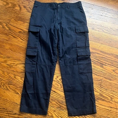 Uniqlo Undercover Jun Takahashi Cargo Pant Size 31x25 Navy Blue Relaxed Gorpcore - Image 1 of 4