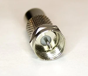 F Type Male To RCA Jack Adapter For Atari Systems By Mars Devices Vintage - Picture 1 of 3