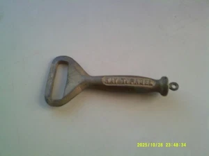 Vintage 5 3/8" Messing Super Schwerlast Einfach Flaschenverschlussöffner-Ray T. Pagel - Bild 1 von 2
