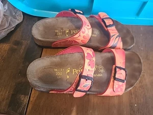 Birkenstock Damen Sandale Papillio Orange Größe 36 US 5 Schnallen  - Bild 1 von 5