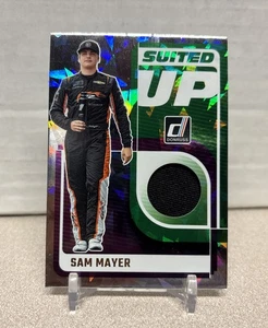 Sam Mayer 2025 Donruss Racing Cracked Ice Suited Up Relic SU-SMR - Picture 1 of 2