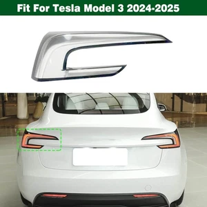 Left Driver Side Tail Light Clear Lens Cover Housing For Tesla Model 3 2024-2025 - Bild 1 von 9