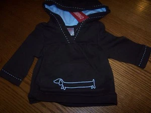NWT GYMBOREE GIRLS BEST FRIEND BROWN HOODIE JACKET 3-6 - Picture 1 of 1