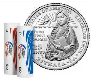 2024 P&D Zitkala-Sa American Women Quarter 2 Coin Set - Picture 1 of 4
