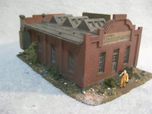 Vintage Pola HO Scale Factory Weathered-landscaped-detailed - Picture 1 of 8