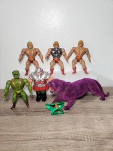 Masters of the Universe Vintage He-Man MOTU Action Figuren Konvolut. 1981 - 1983. - Bild 1 von 12
