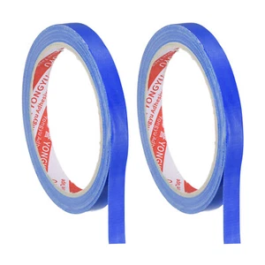 33ft x 0.4" Table Tennis Side Tape Ping Pong Edge Tape Protect Edges, Blue 2pcs - Picture 1 of 6