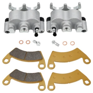 Front Brake Calipers w/ Pads for Polaris Ranger 500 570 700 800 900 902D 1000 XP - Picture 1 of 11