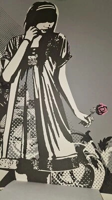 Copyright Edición Limitada Firmado Impresión Serigrafiada 44/50 Upfest Banksy MayDay Foto 1 de 4