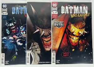 The Batman Who Laughs #1-3 1st Grim Knight Variant Jock Ben Oliver DC 2018 NM/M - Bild 1 von 4