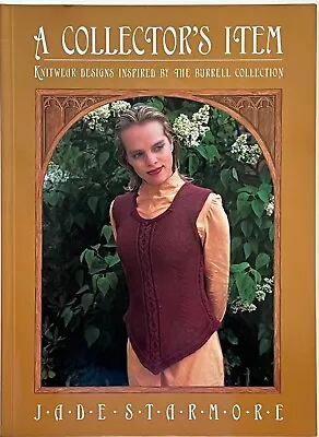 Jade Starmore A COLLECTOR’S ITEM Burrell Collection 15 Designs Knitting Book OOP - Image 1 of 4