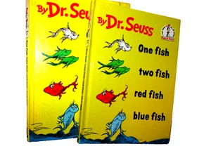 Anfängerbücher (R) Ser.: Ein Fisch zwei Fische roter Fisch blauer Fisch von Seuss (1988) - Bild 1 von 3