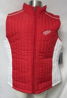 Detroit Red Wings Women's Size X-Large Quilted Outerwear Vest B1 940 - Image 1 of 3