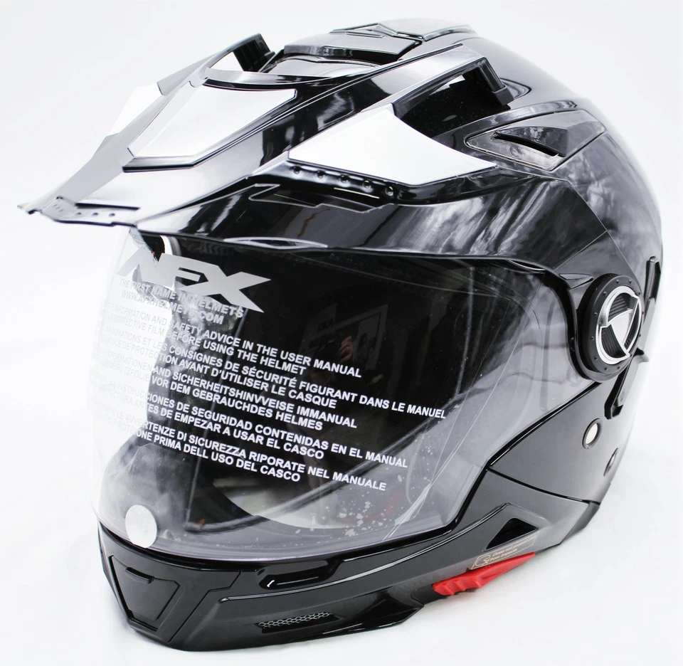 Casco AFX negro brillante FX-55 - talla XL PN 1041247 Foto 1 de 3