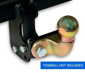 PCT Fixed Flange Towbar For Isuzu Trooper SWB LWB 1992-2006 Required Towball