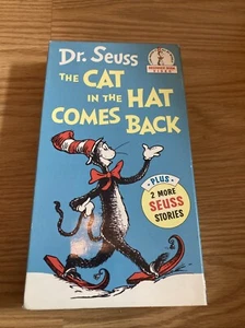 Dr. Seuss VHS Tape The Cat In The Hat Comes Back - Picture 1 of 2