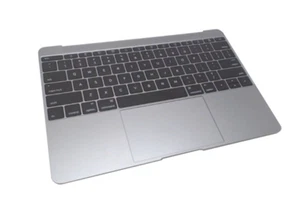 NEW 661-04882 Apple GRAY Top Case With Keyboard for MacBook Retina 12" A1534 - Picture 1 of 1