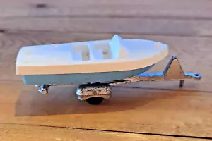 RARE Vintage/Antique~1960s~TOOTSIETOY~Chris Craft Capri Boat & Diecast Trailer - Picture 1 of 4