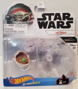Disney Mattel Star Wars Die-Cast Hot Wheels Starships ""GROGU THE FORCE"" CAJA NUEVA. - Imagen 1 de 8