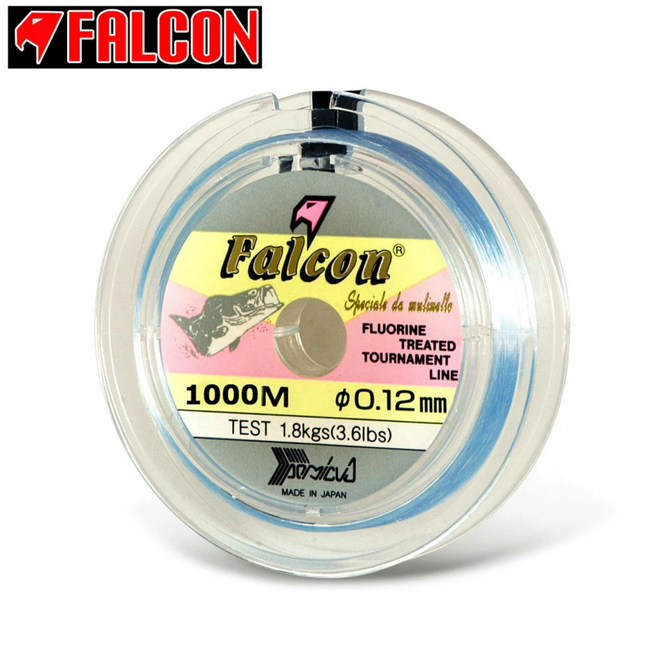 MONOFILO NYLON DA PESCA PER MULINELLI FALCON SPECIALE MULINELLO BOBINA DA 1000 M - Immagine 1 di 1