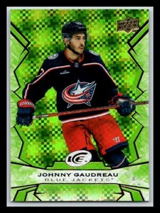 2022-23 Upper Deck Ice Green #1 Johnny Gaudreau - Picture 1 of 2