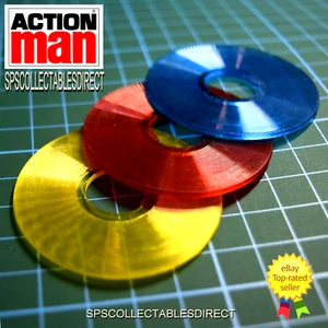 Action Man Vintage Full Set Of 3 Records For Field Radio c1974-77 FREE POST UK - Picture 1 of 7