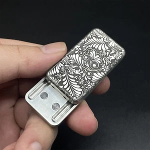 Tang Grass Fidget Slider Adult EDC Metal Fidget Toys Autism ADHD Stress Relief - Picture 1 of 7