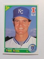 1990 SCORE BRENT MAYNE 1ST ROUND DRAFT PICK RC #664 NM