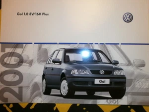 VW Gol 1.0 8V/16V Plus, Prospektblatt VW Brasilien, Modelljahr 2001 VWdoBrasil - Foto 1 di 3