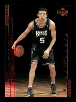 Hidayet Turkoglu 2000-01 Upper Deck #217 Sacramento Kings RC - Image 1 of 2