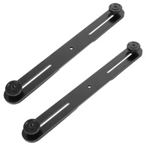 2PCS Barra Microfonica Regolabile Doppio Montaggio Prolunga Staffa per Flash Light - Foto 1 di 12