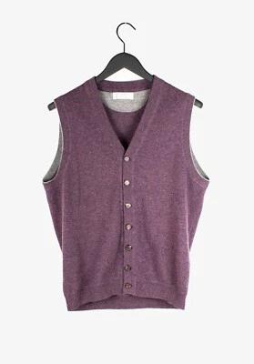 Brunello Cucinelli Men Vest Cashmere Cardigan Size IT50-M/L, S1361 - Image 1 of 4