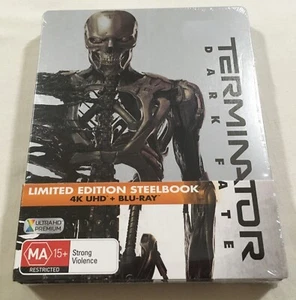 Terminator: Dark Fate 4K (2019) - Limited Ed. Steelbook Blu-Ray Region B | New - Bild 1 von 3